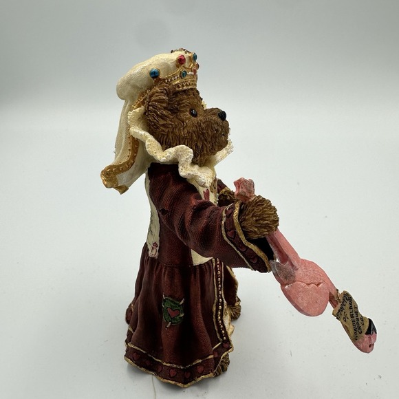 BOYDS Shoe Box BEAR Queen of Hearts CROQUET Anyone? 2E/902 - Picture 4 of 8